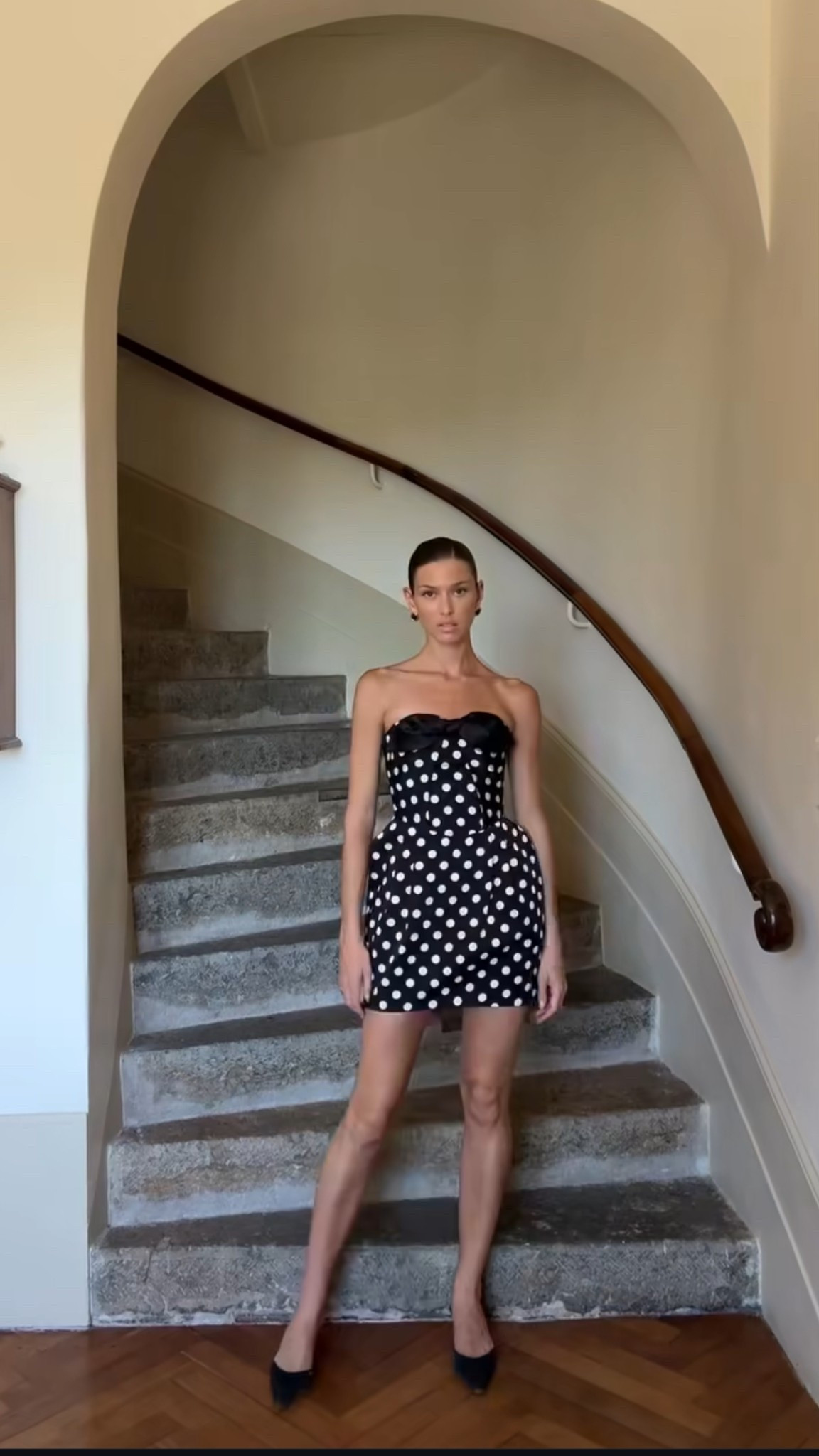 Mini Polka dot dress 🖤

#LTKdresses #LTKsummer #LTKeurope