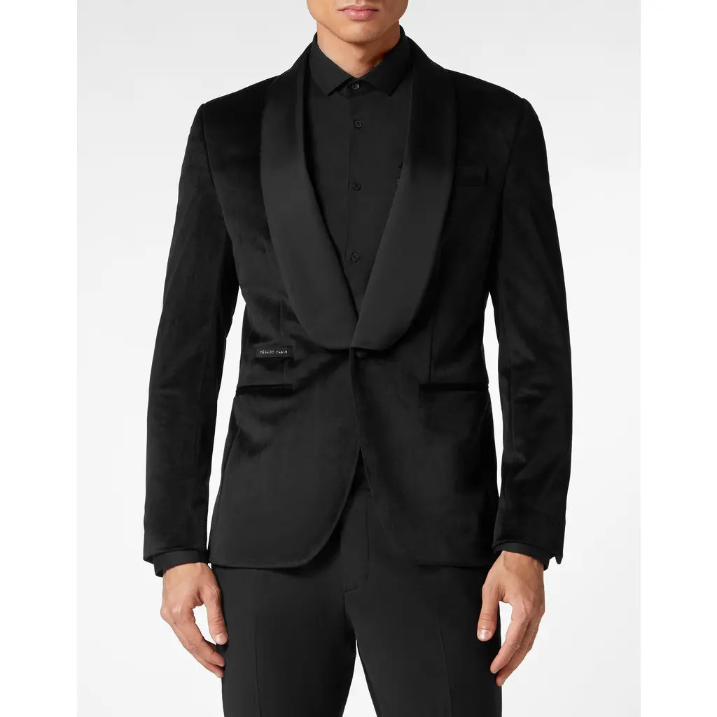 PHILIPP PLEIN Blazer Men in Black at Nordstrom, Size 50 | Nordstrom