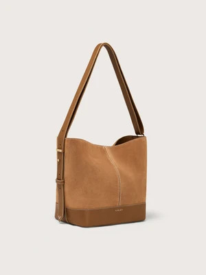 Heath Suede Bucket Bag | Varley UK, Cremisi / One Size | Varley UK