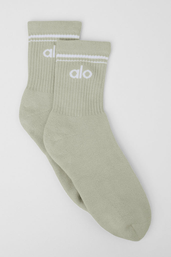 Unisex Half-Crew Throwback Sock | Alo Yoga (US)
