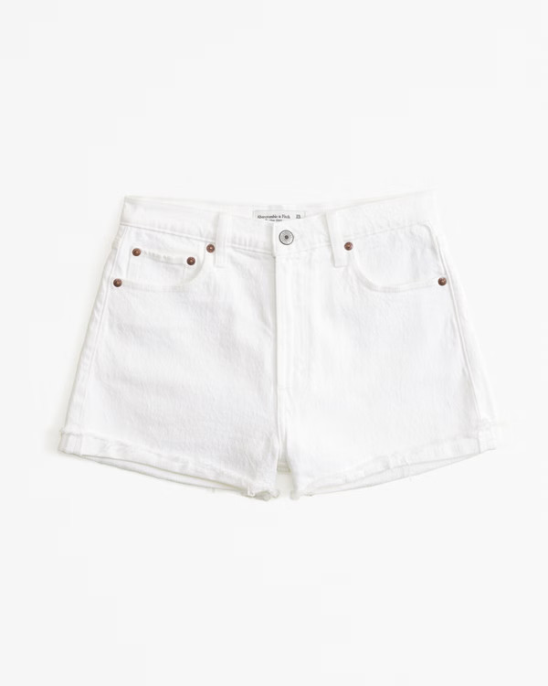 High Rise Mom Short | Abercrombie & Fitch (US)