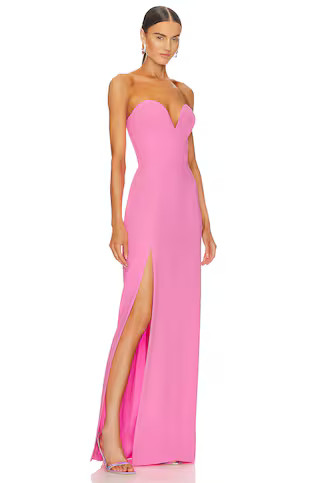 Amanda Uprichard x REVOLVE Cherri Gown in Shocking Pink from Revolve.com | Revolve Clothing (Global)