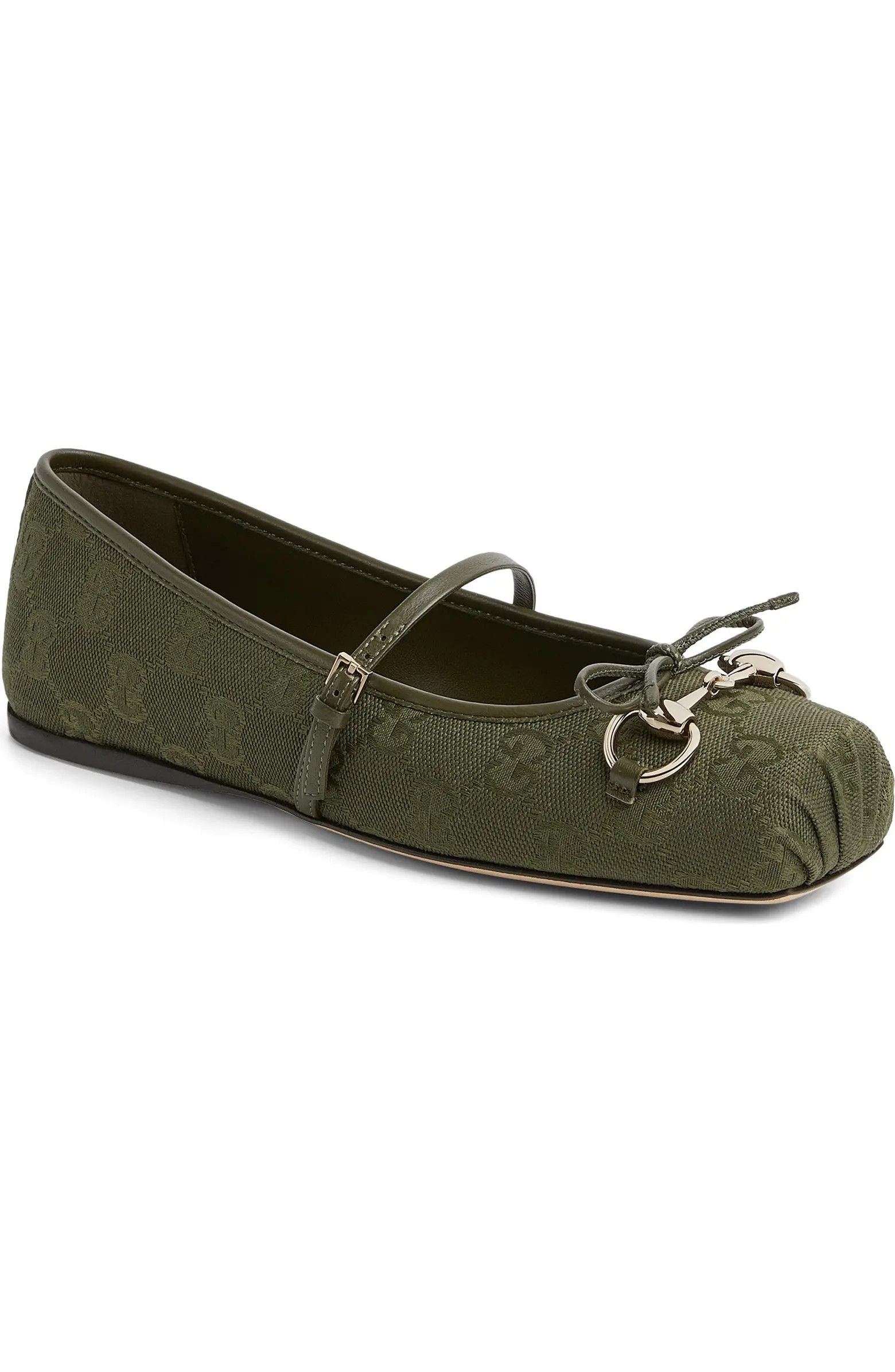 Horsebit Mary Jane Ballet Flat (Women) | Nordstrom