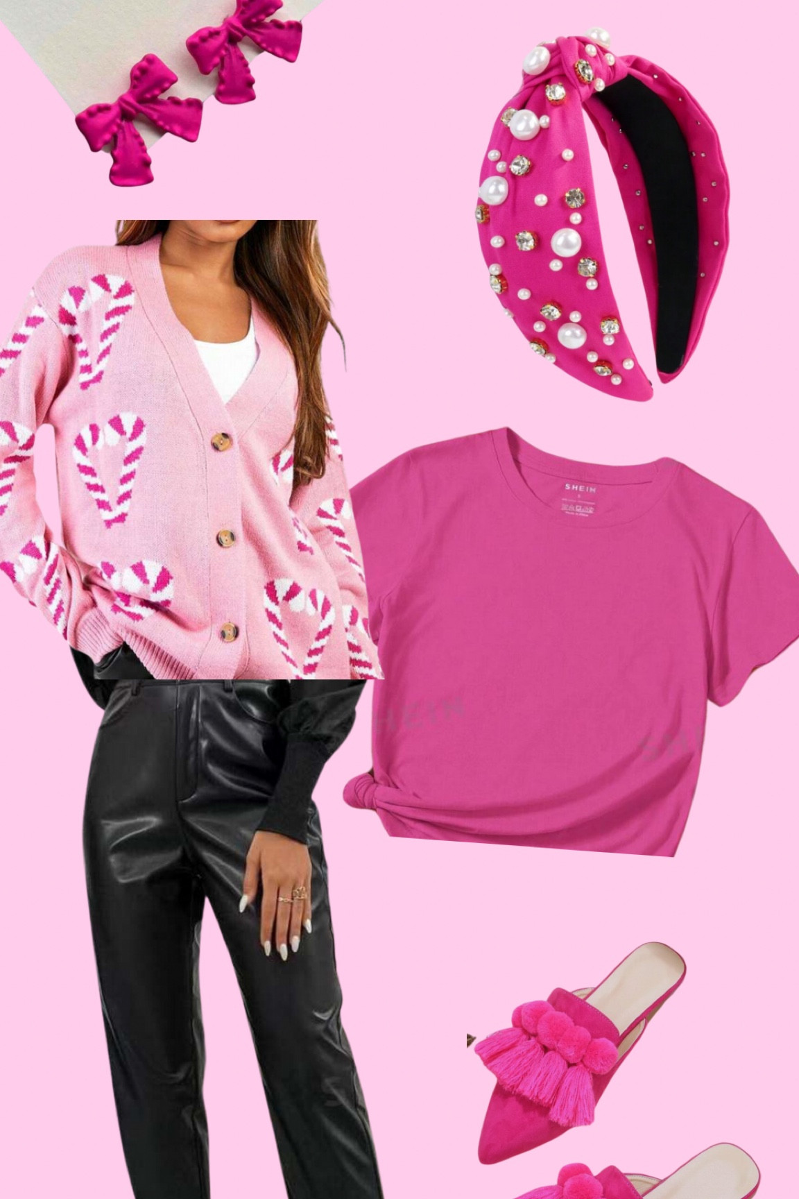 Pink Christmas Candy Cane Teacher Outfit! 🩷🎄

#LTKFindsUnder100 #LTKHoliday #LTKWorkwear