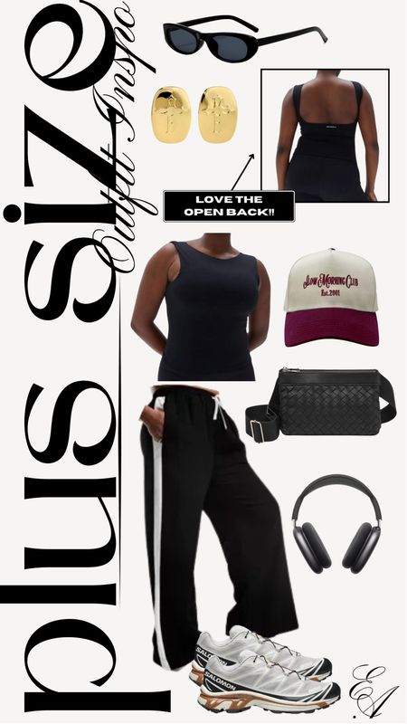 Travel outfit inspo 🧳

Travel outfit, athleisure, sporty fashion, sporty outfit, tracks pants, sneakers, trucker hat 

#LTKTravel #LTKPlusSize #LTKStyleTip