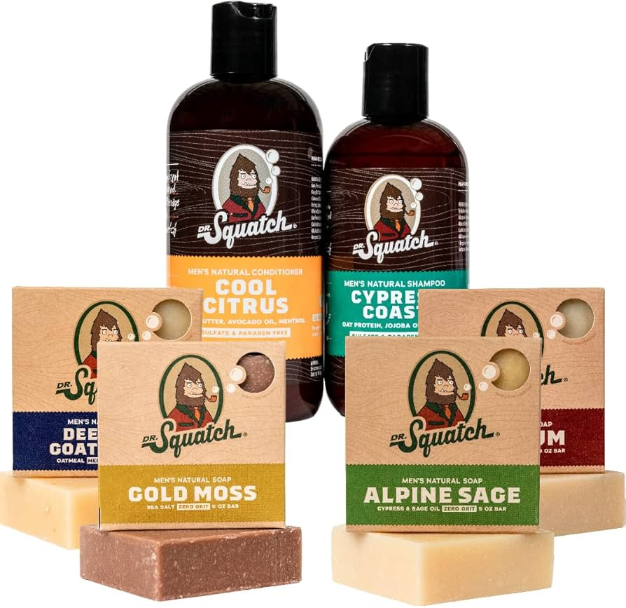 Dr. Squatch soap bundle | Amazon (US)