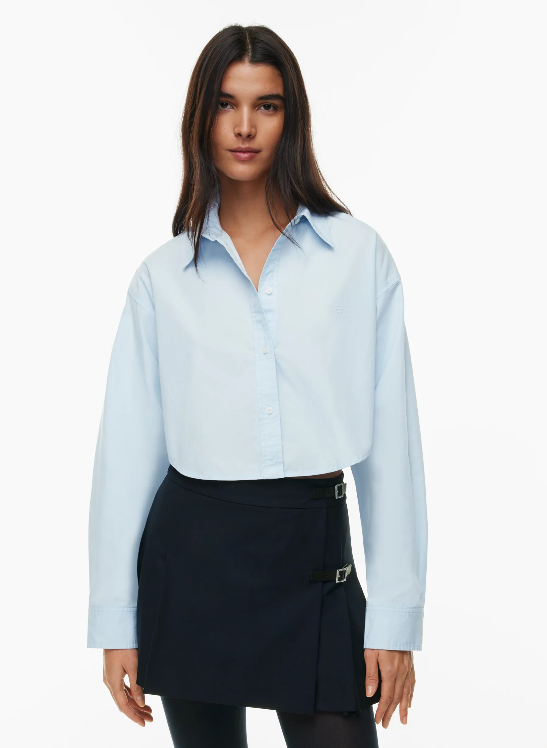 POPPY POPLIN SHIRT | Aritzia