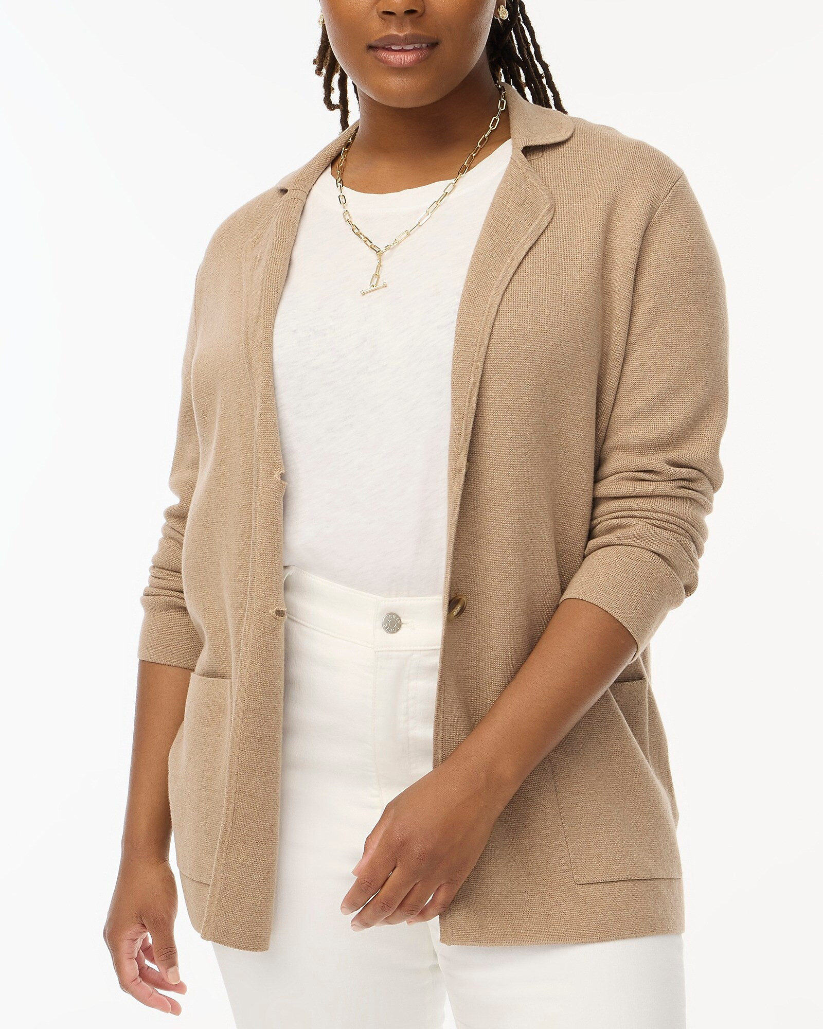 Two-button sweater blazer | J.Crew Factory
