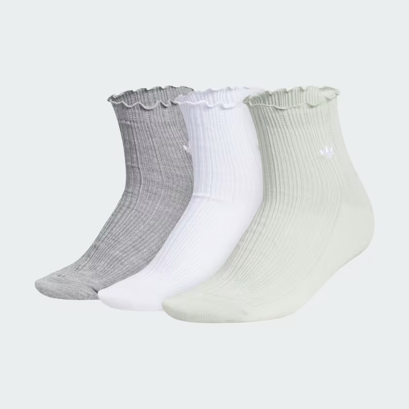 Unisex Originals Ruffle 3-Pack Quarter | adidas (US)