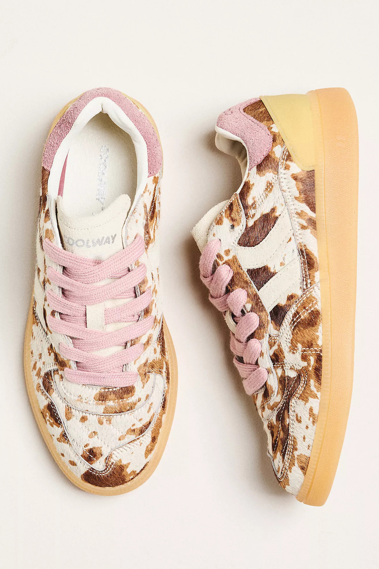COOLWAY Goal Animal-Print Sneakers | Anthropologie (US)