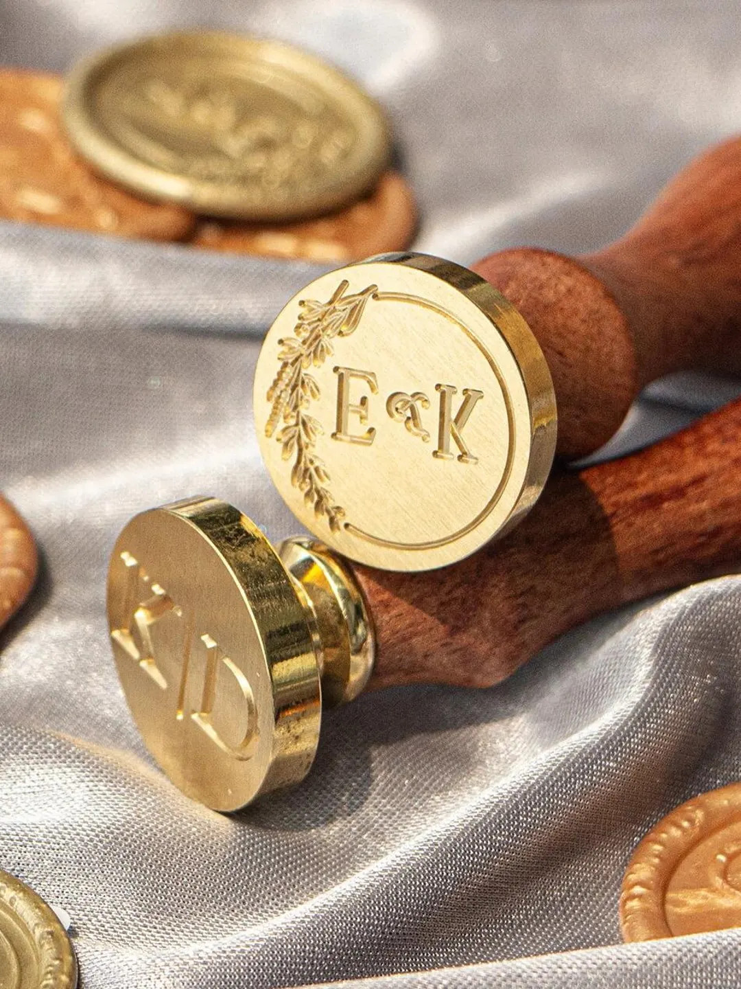 Wax Seal Stamp Kit - Custom Initials, Monogram, Logo - Range of Sizes Available, Wax Stamp Kit fo... | Etsy (US)