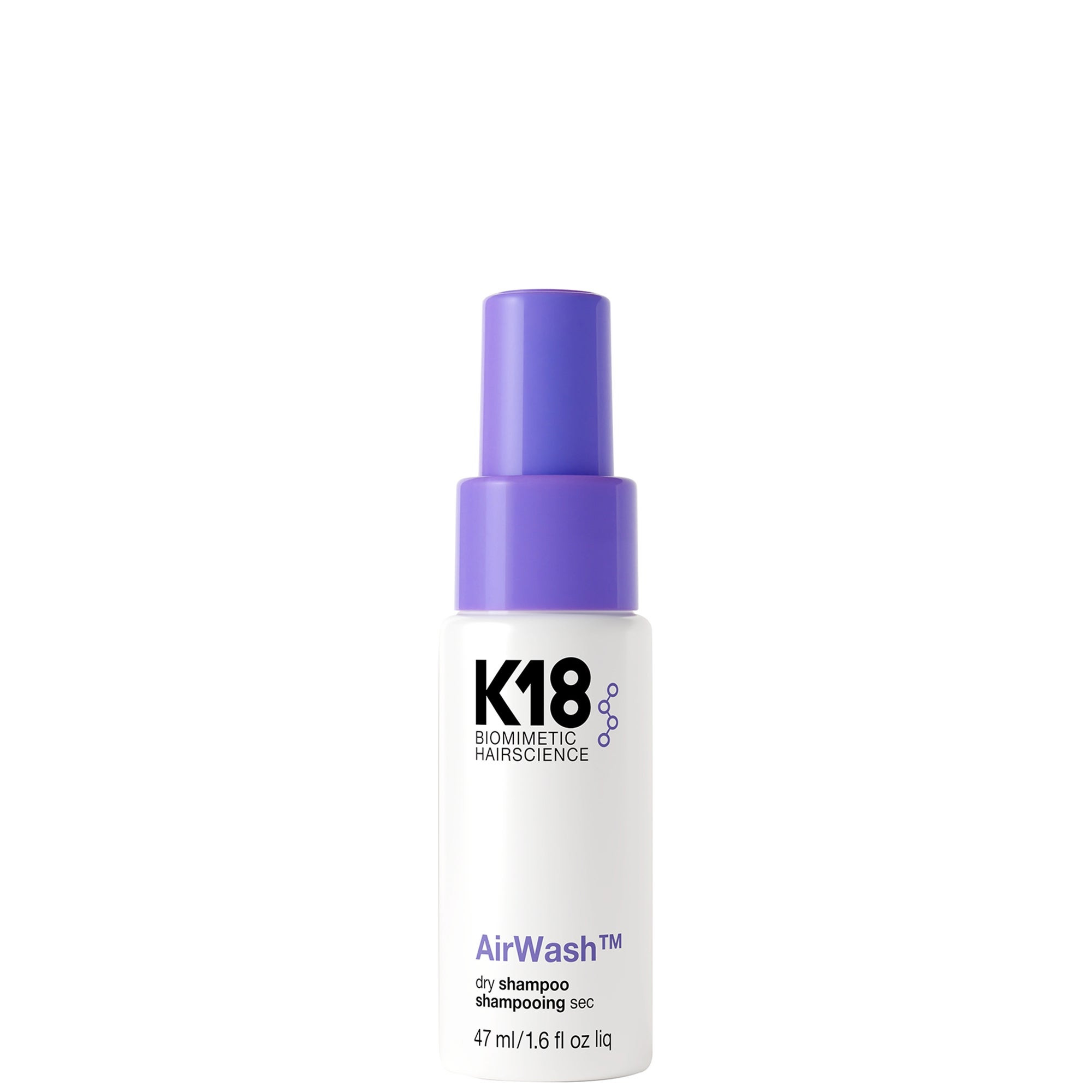 K18 Biomimetic Hairscience AirWash Dry Shampoo 47ml | Cult Beauty