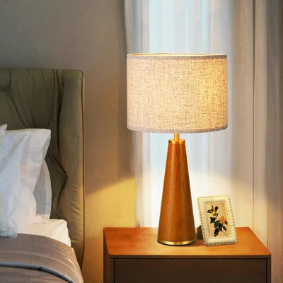 Solid Wood Base Table Lamp | Wayfair North America