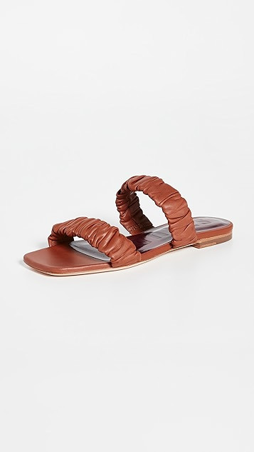 Maya Ruched Sandals | Shopbop