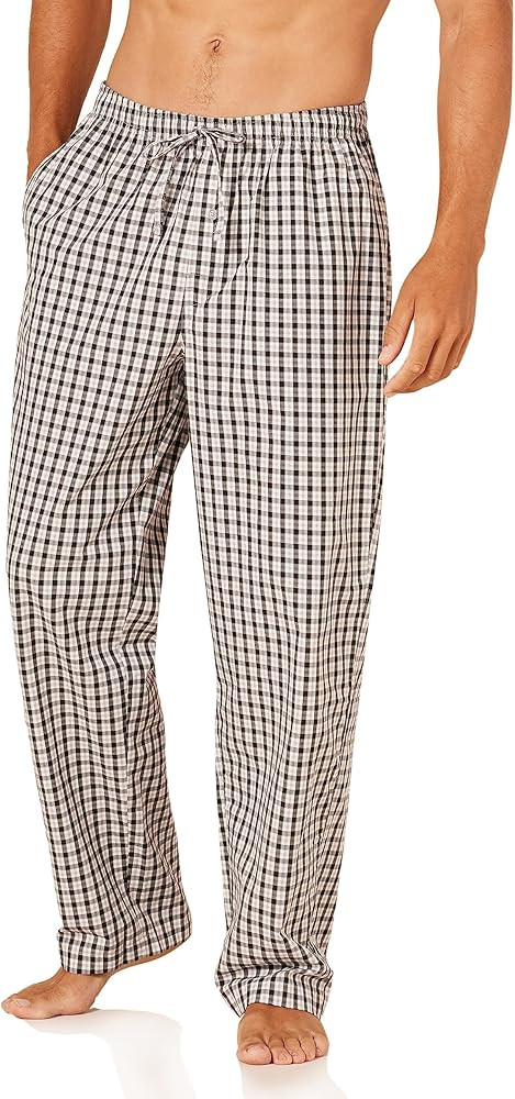 Amazon Essentials Men's Straight-Fit Woven Pajama Pant | Amazon (US)