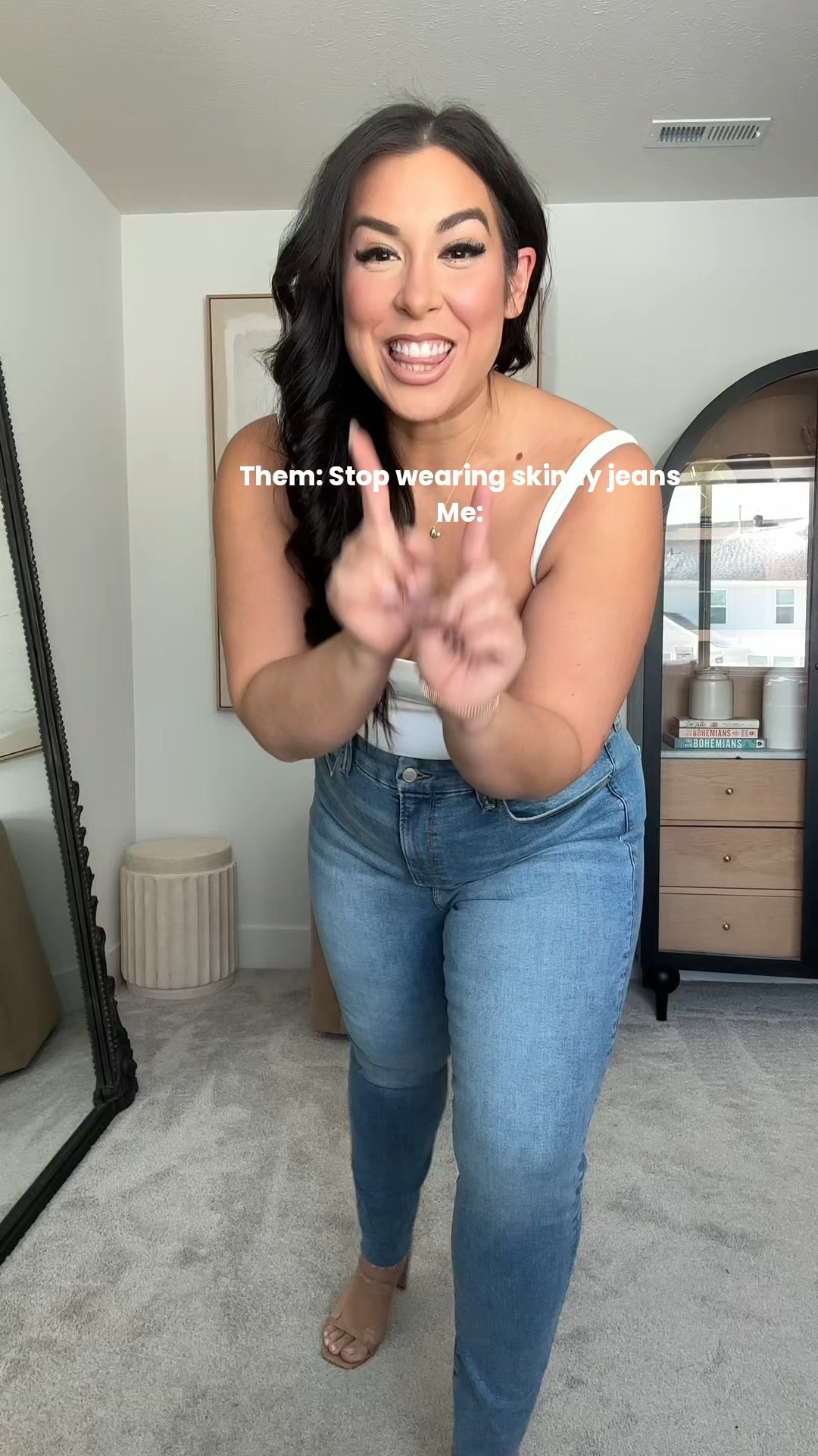 Size 14-18 as a size 14 skinny jeans 

#LTKMidsize