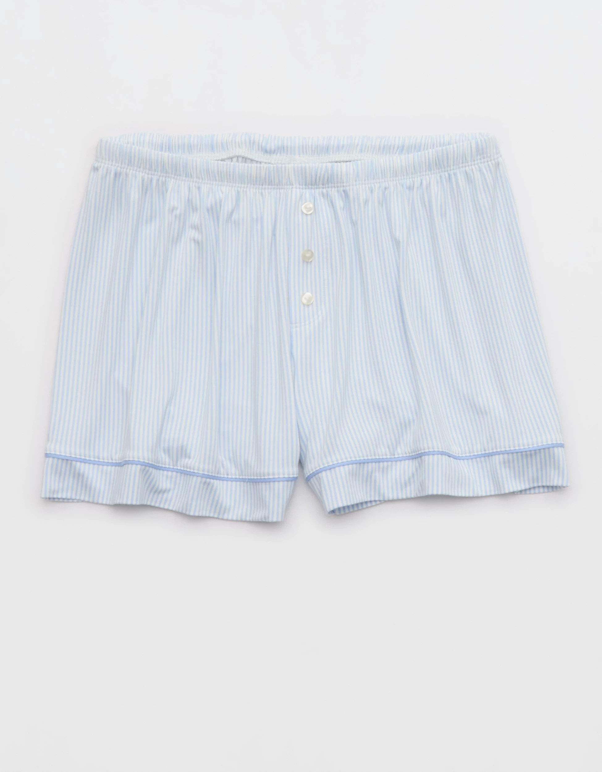 OVERSLEPT by Aerie Real Soft\u00ae Piping PJ Short | Aerie