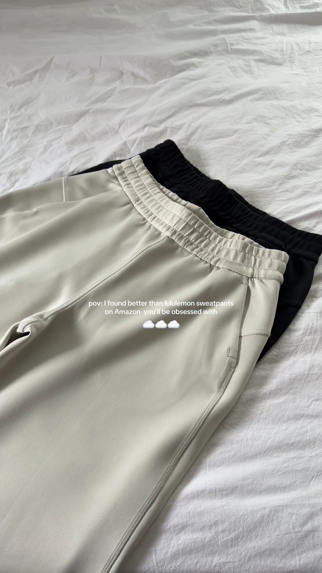 Better than lululemon sweatpants from Amazon 

#LTKActive
