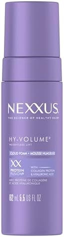 Nexxus Hy-Volume Weightless Lift Cloud Foam Treatment for Flat & Limp Hair, 48 Hours Volume, Prot... | Amazon (US)