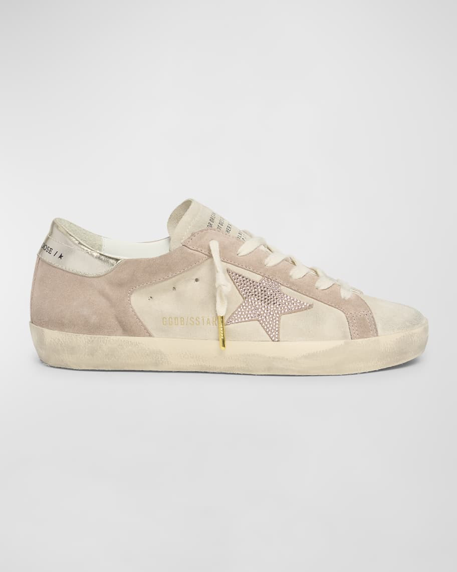 Golden Goose Superstar Bicolor Suede Low-Top Sneakers | Neiman Marcus