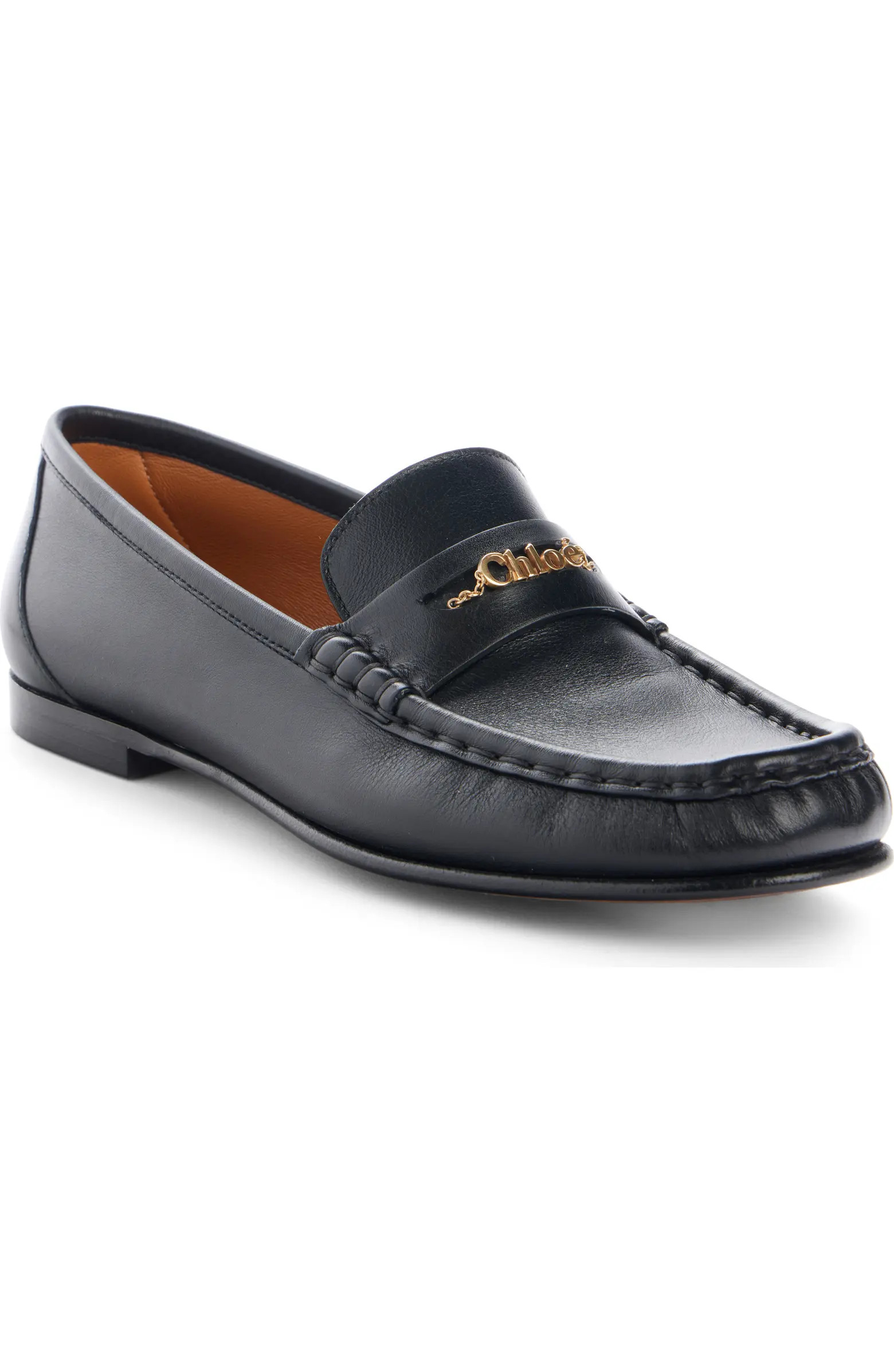 Chloé Logo Penny Loafer (Women) | Nordstrom | Nordstrom