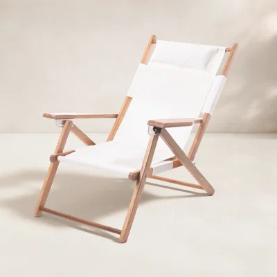 Reclining Beach Chair with Cushion | Wayfair North America