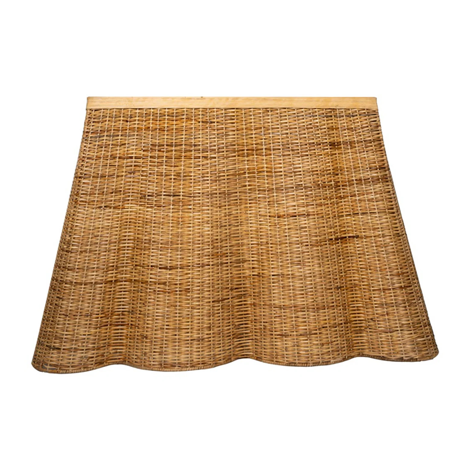 Scalloped Wicker Console | Gorgeous Living