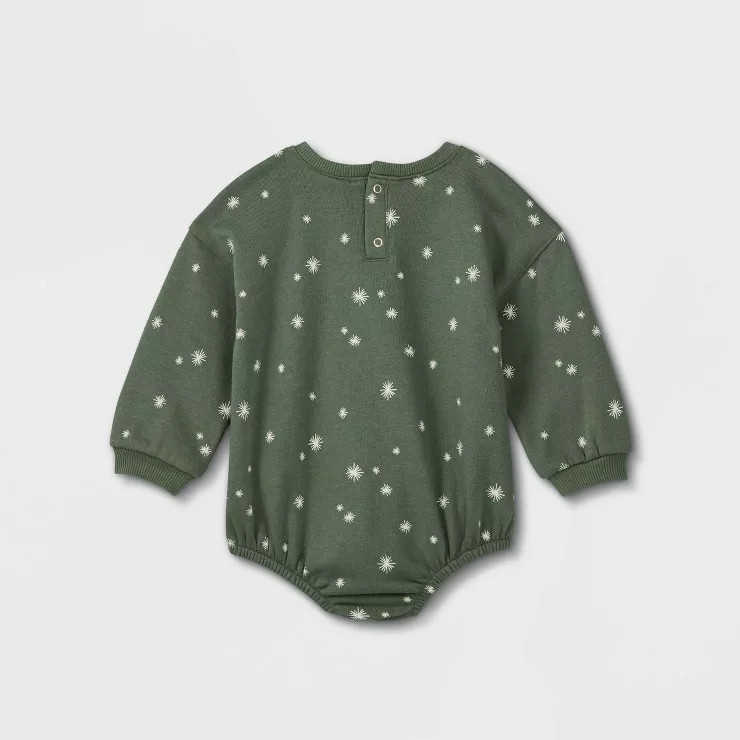 Grayson Collective Baby Star Bubble Sweatshirt - Green | Target