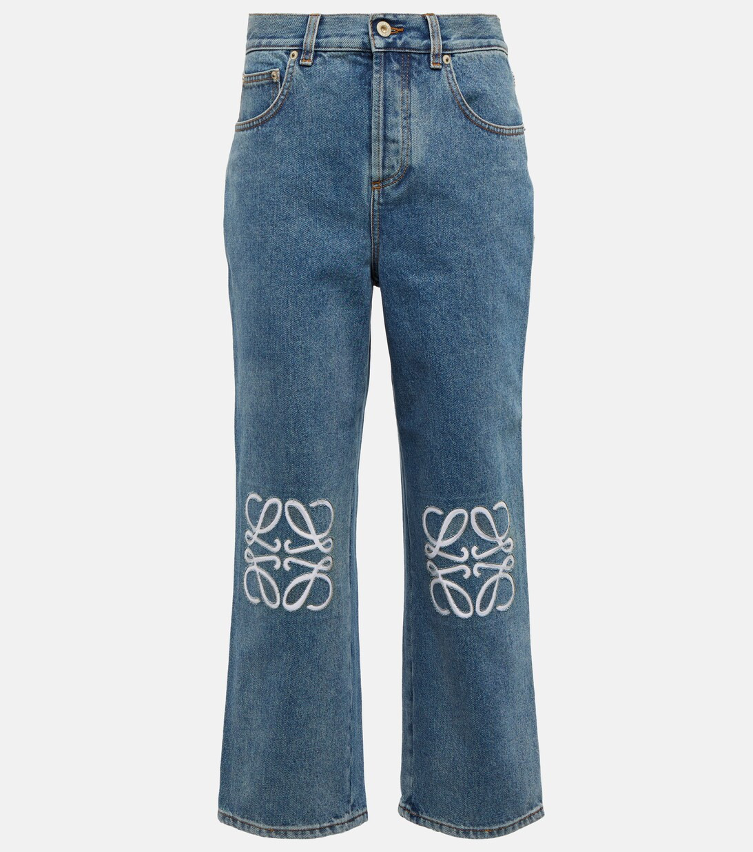 Anagram high-rise cropped jeans | Mytheresa (INTL)