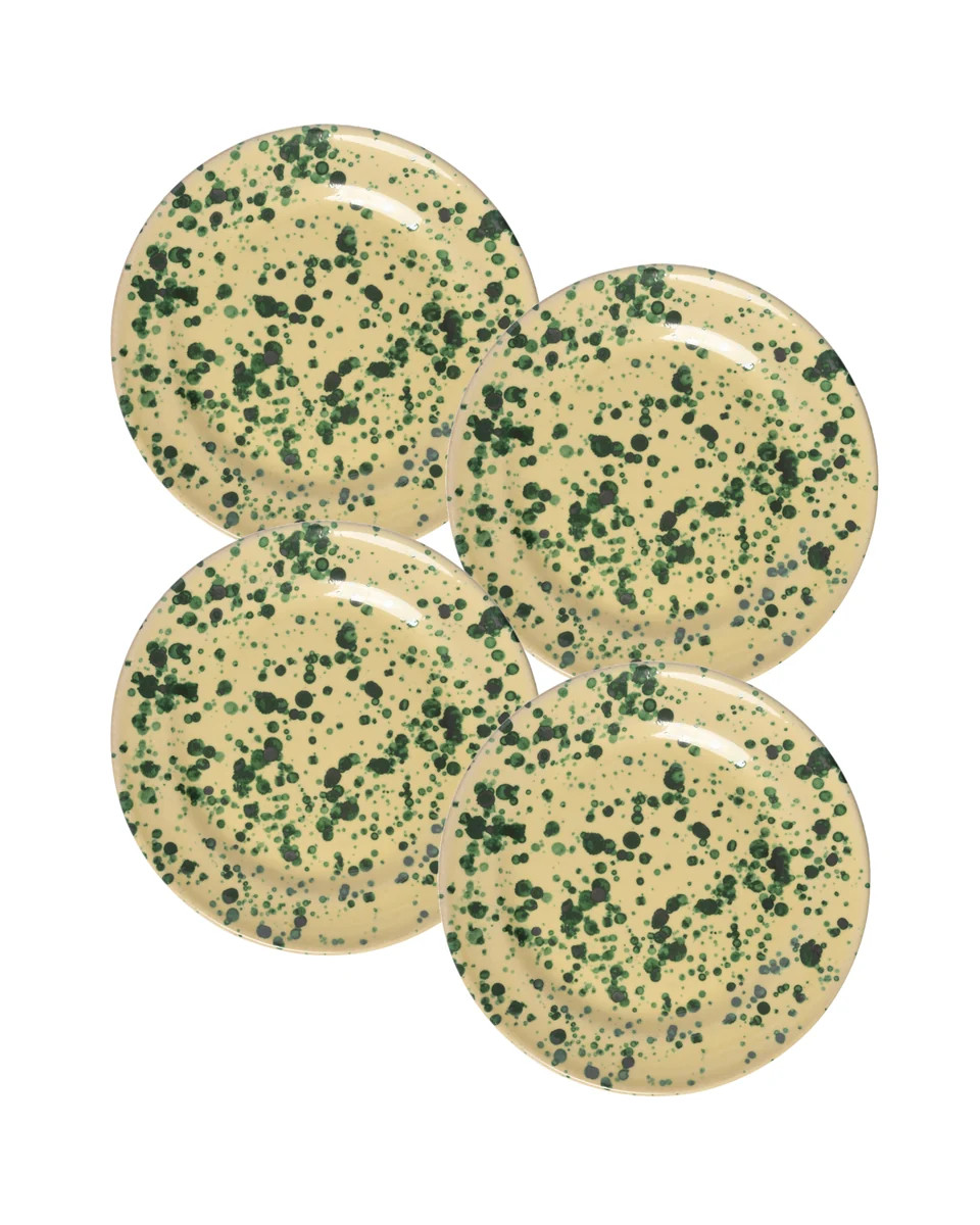 Splatter Ceramic Dinner Plate | Sharland England by Louise Roe | Sharland England