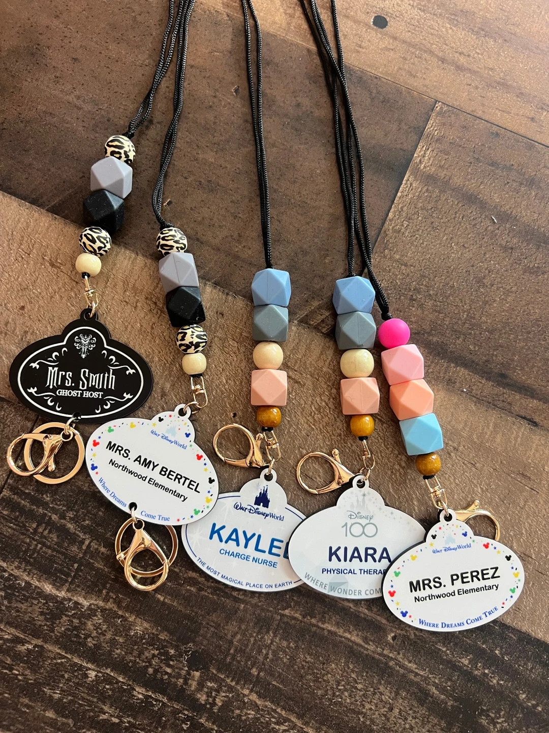 Disney Teacher Lanyard, Personalized Nurse Badge, Mickey Lanyard, Teacher Lanyard, Teacher Gifts,... | Etsy (US)