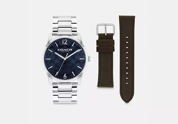Keane Watch Gift Set, 39 Mm | Coach Outlet CA