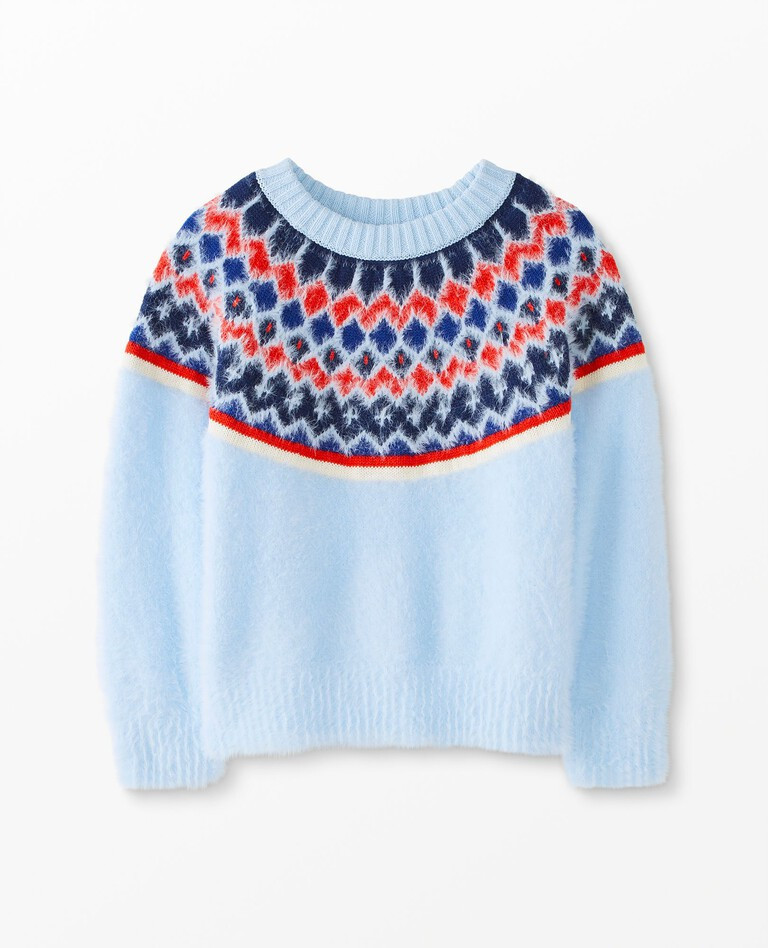 Festive Fair Isle Pullover | Hanna Andersson
