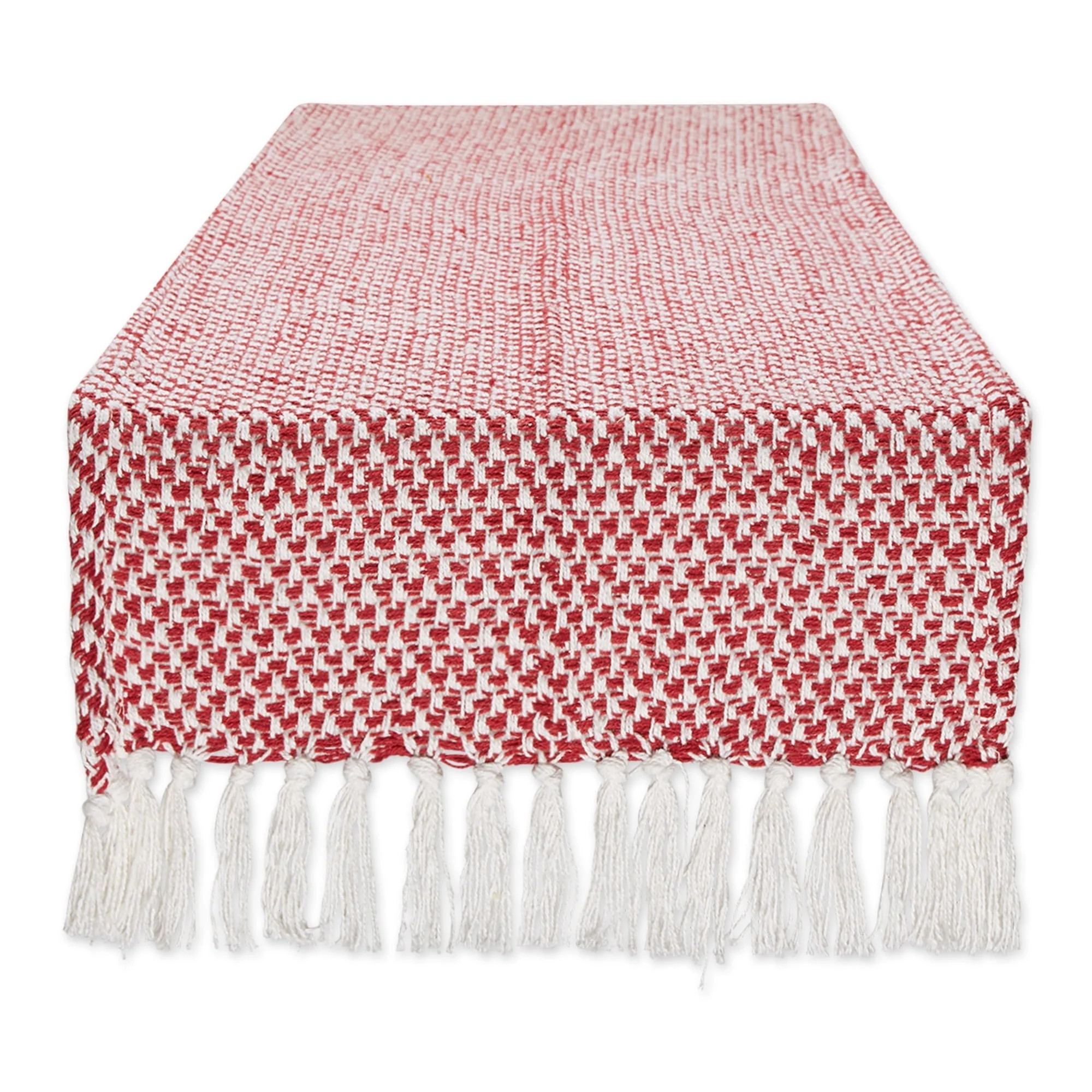 DII Textured Cotton Table Runner, Tango Red, 15"W x 72"L | Walmart (US)