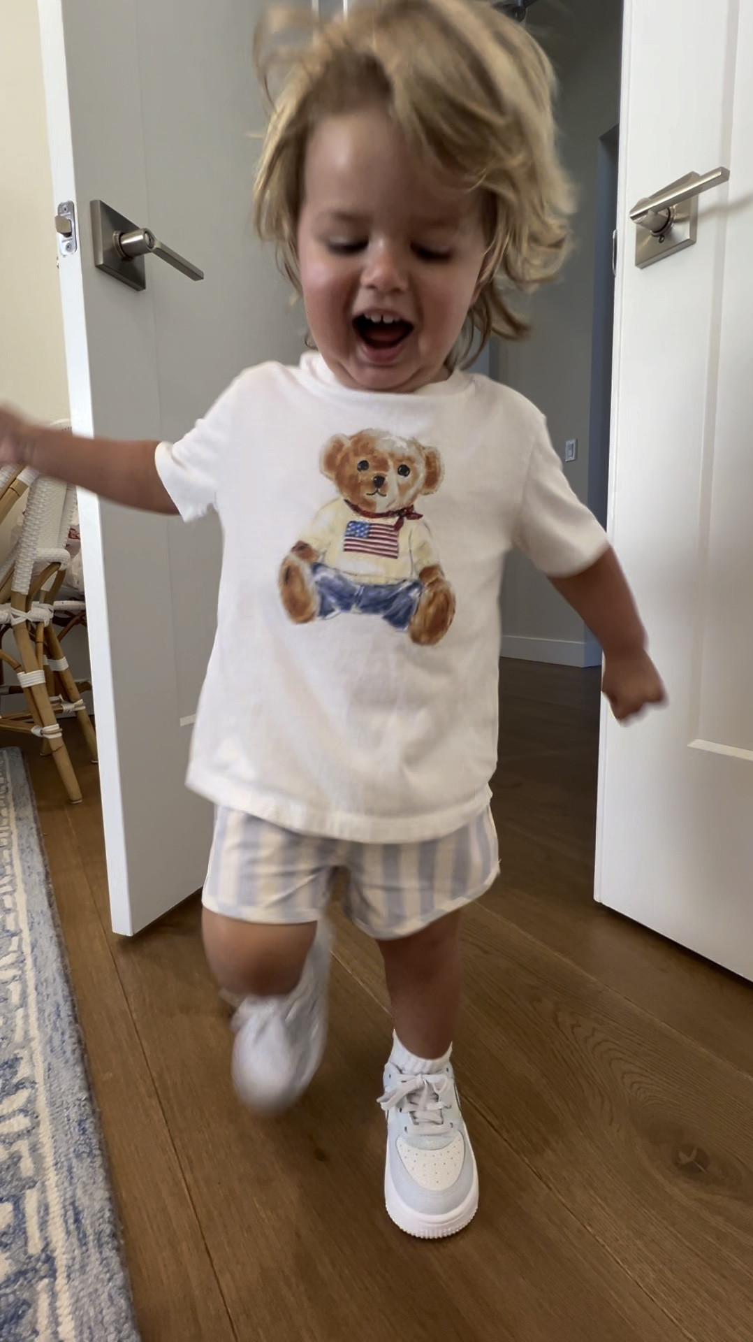 Big boy stompin’ in his Air Force 1s 🥹 safe to say we love our new Nikes 

#LTKmomlife #LTKBaby #LTKKids
