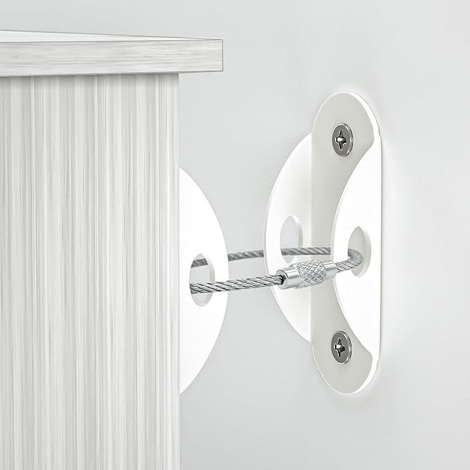 Amazon.com: Furniture Anchors (10 Pack) 2022 Upgraded Furniture Straps for Baby Proofing, Secure ... | Amazon (US)