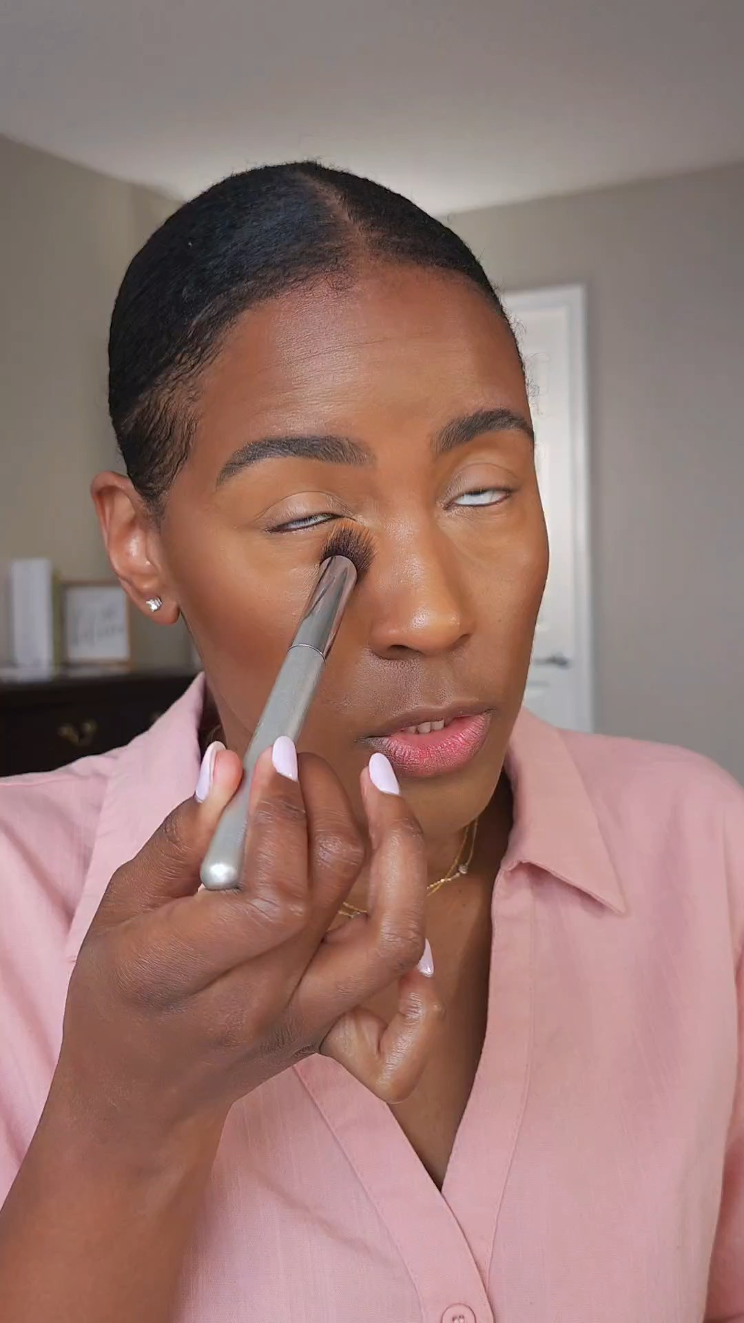 This is such a beautiful blush. Blurring on the screen, doesn't show texture and it sets itself. Great for melanated and over 40 skin

#LTKBeauty #LTKOver40 #LTKgrwm