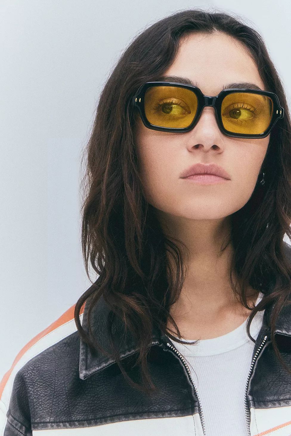 UO Izzy Vintage Square Sunglasses | Urban Outfitters (EU)