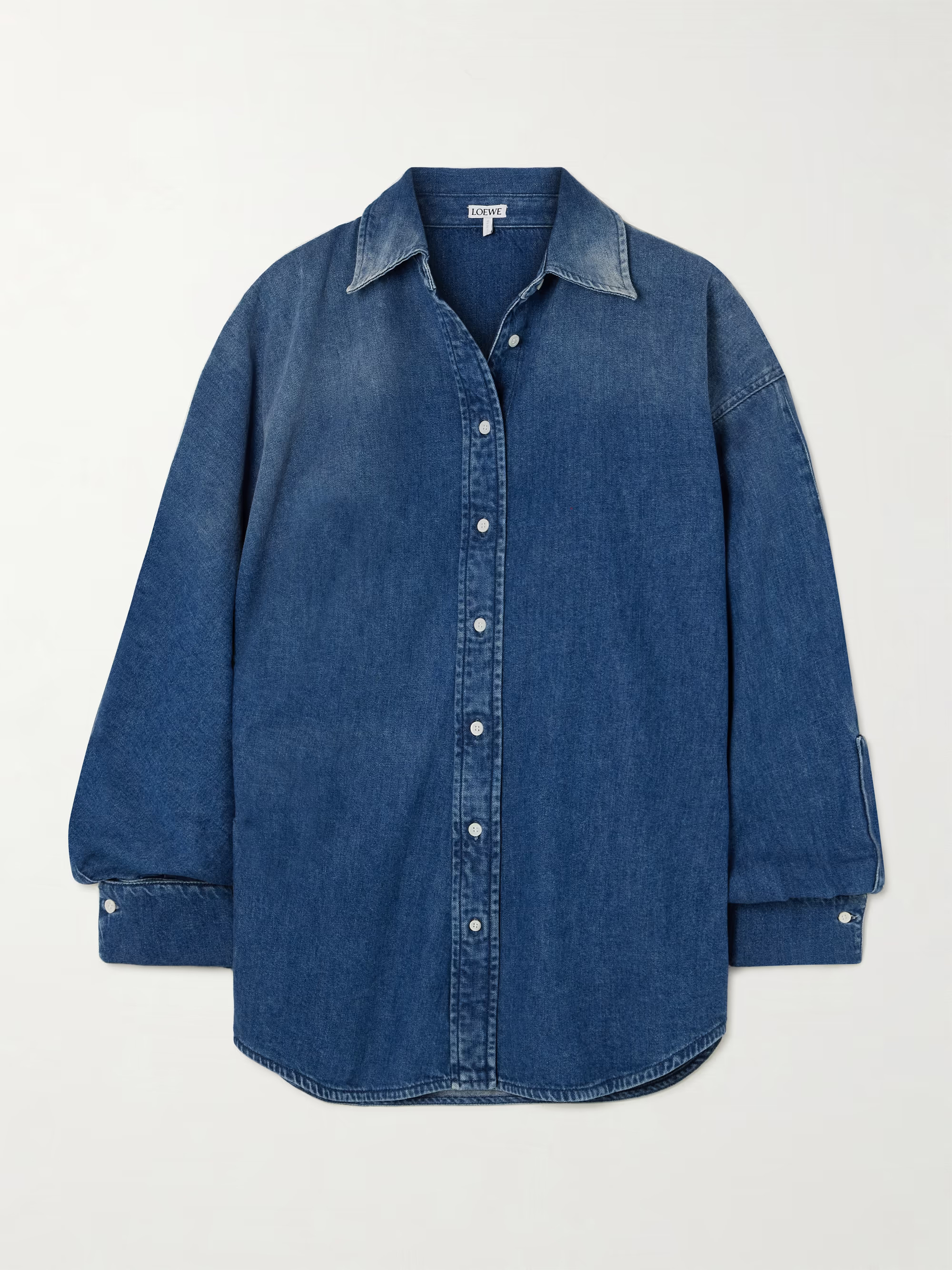 Oversized denim shirt | NET-A-PORTER (UK & EU)