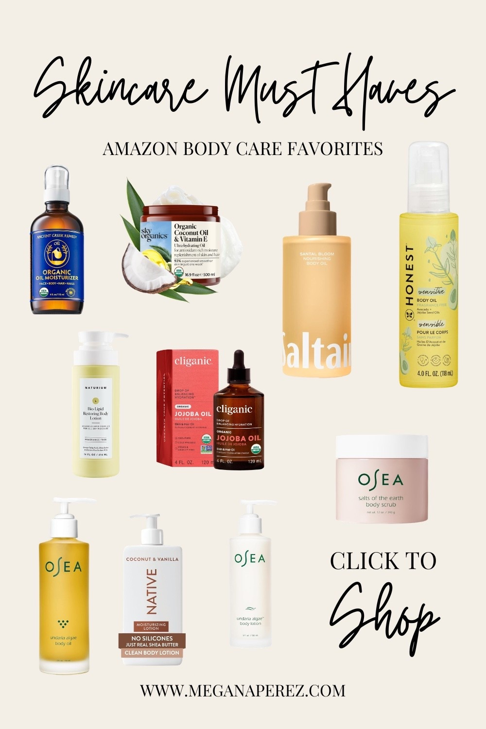 Sharing the body oils, lotions, and scrubs I’m loving right now — lightweight hydration, clean ingredients, and that effortless summer glow. All easy Amazon finds. 

#LTKselfcare #LTKBeauty #LTKmorningroutine