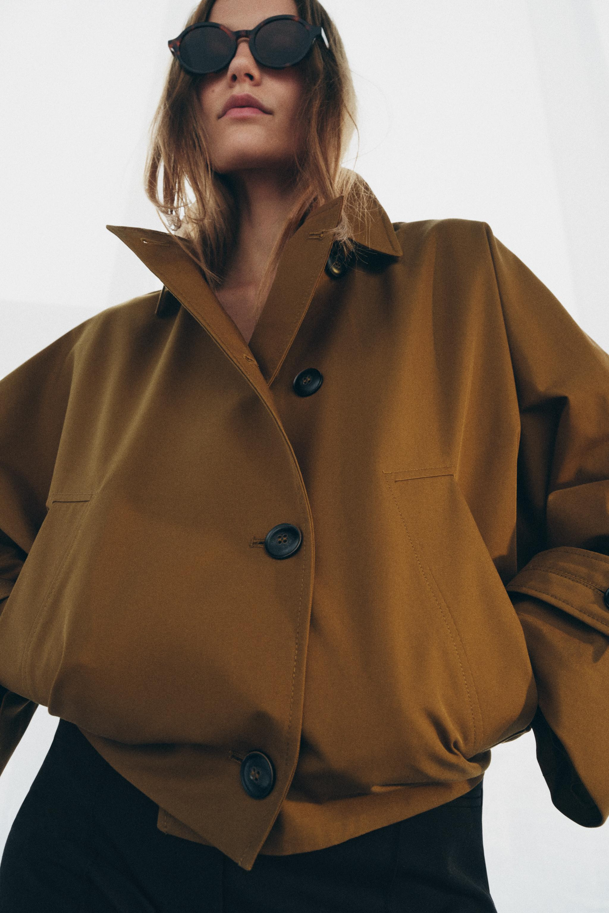 SHORT WATER REPELLENT TRENCH COAT ZW COLLECTION | Zara UK