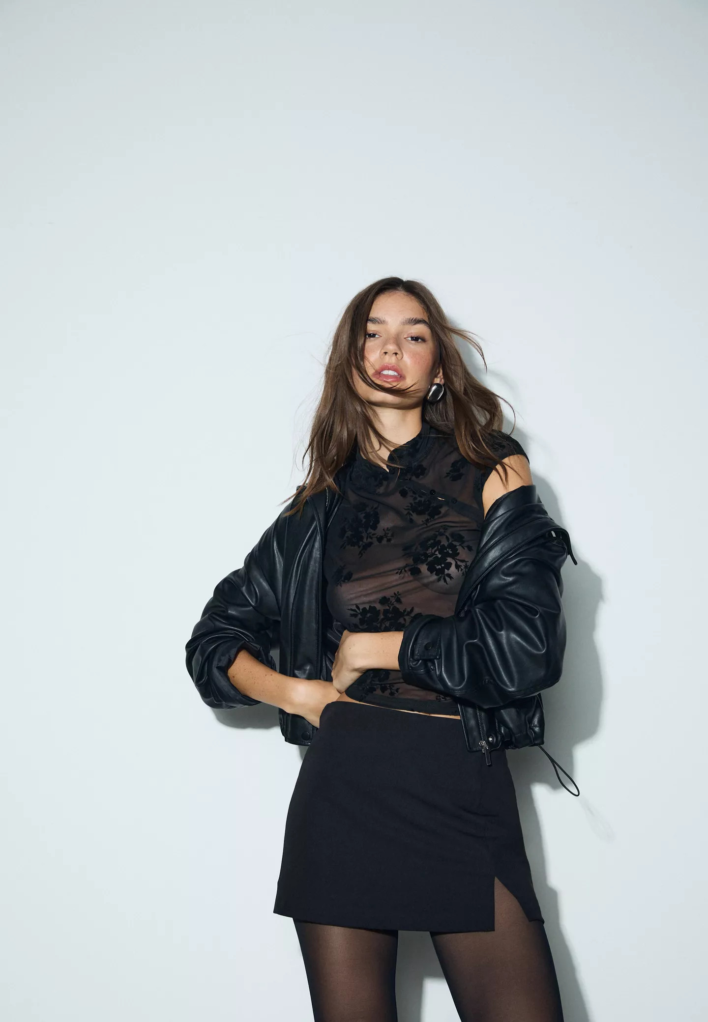 Skort with side slit | Stradivarius (UK)