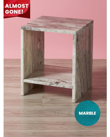 20in Marble Side Table | HomeGoods