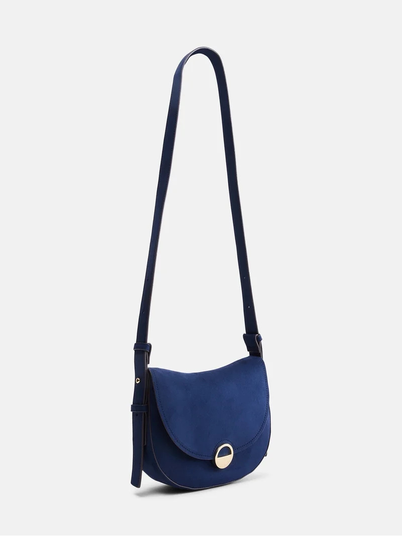 Scenario Women's Crossbody Handbag, Dark Navy | Walmart (US)