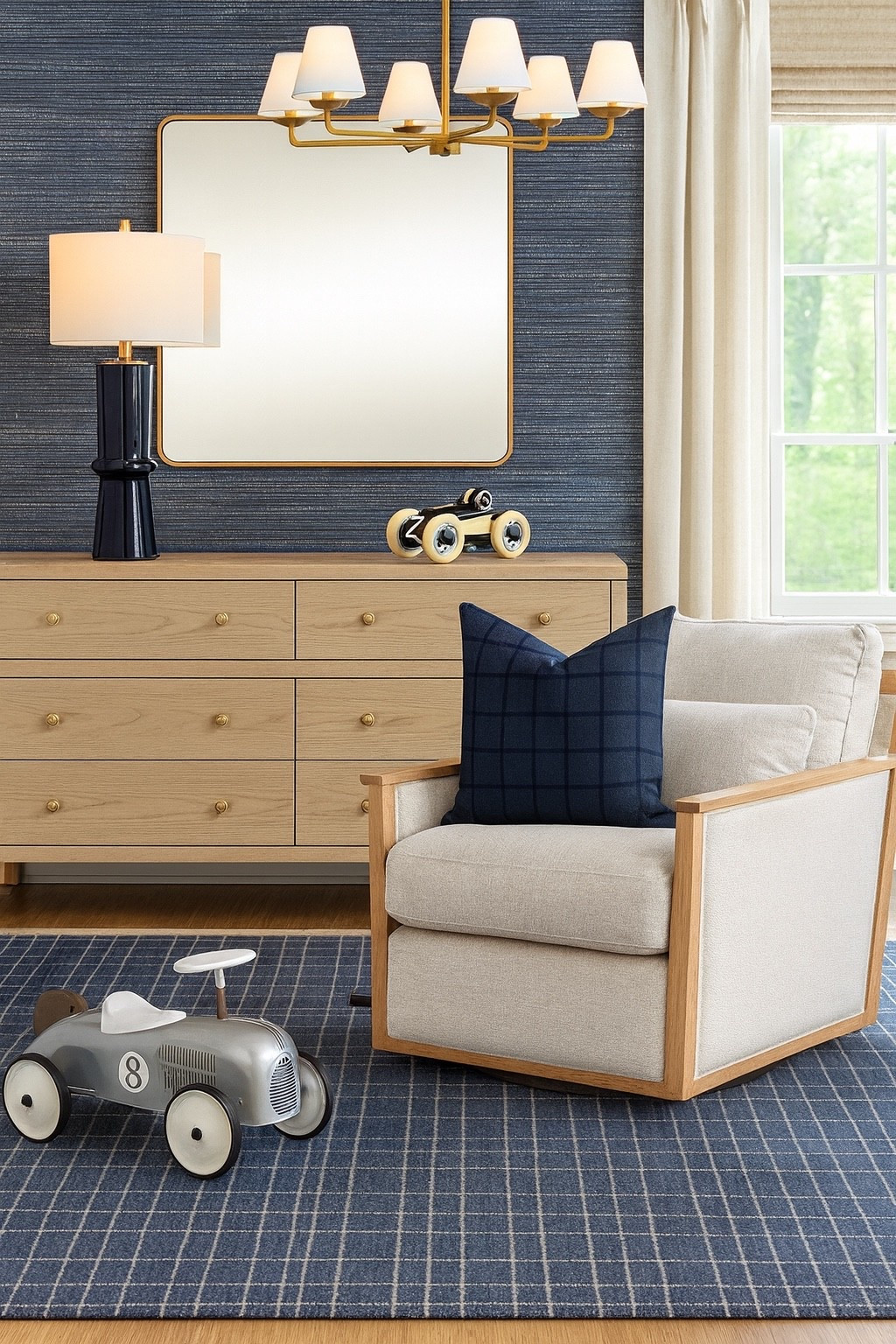 Navy and neutrals 

#bedroom #boys #homedecor 

#LTKKids #LTKSaleAlert #LTKHome