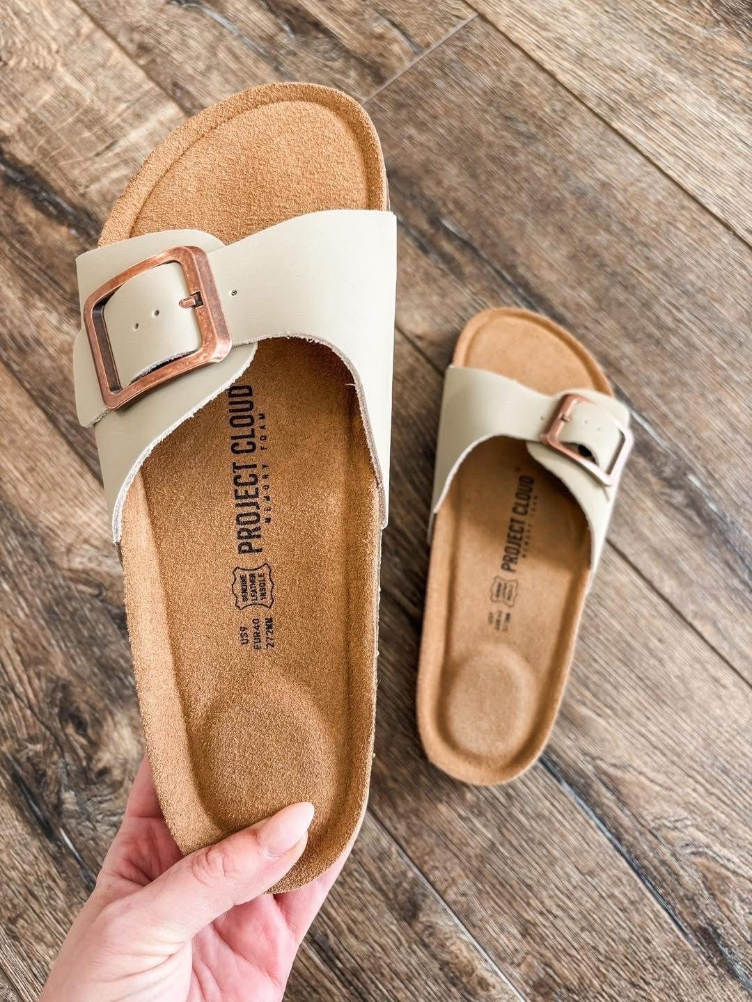 These sandals are giving Birk vibes, but at a price you’ll love!