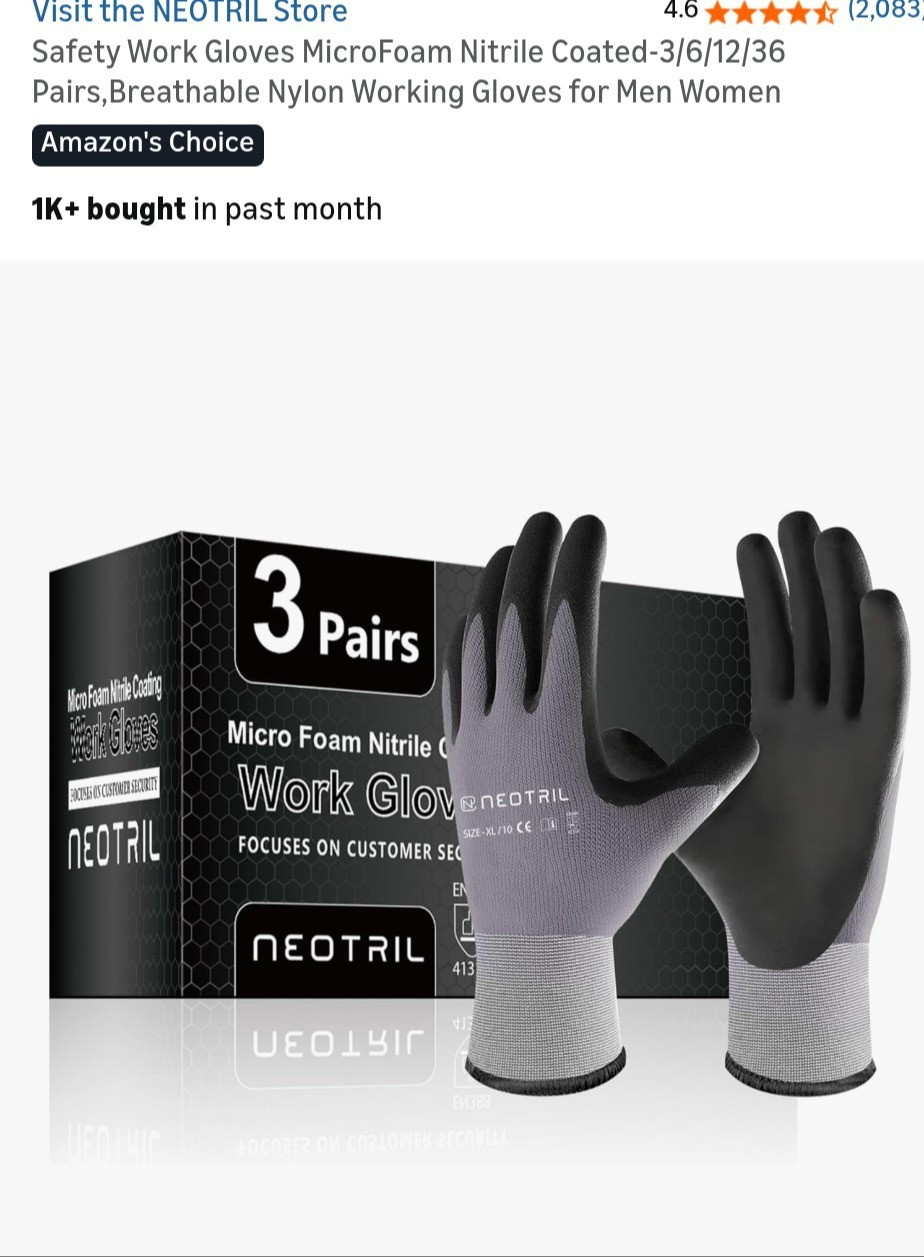 The work gloves I use for Christmas decorating! These gloves are perfect for protecting your hands from scratches and hot glue burns

#LTKHoliday