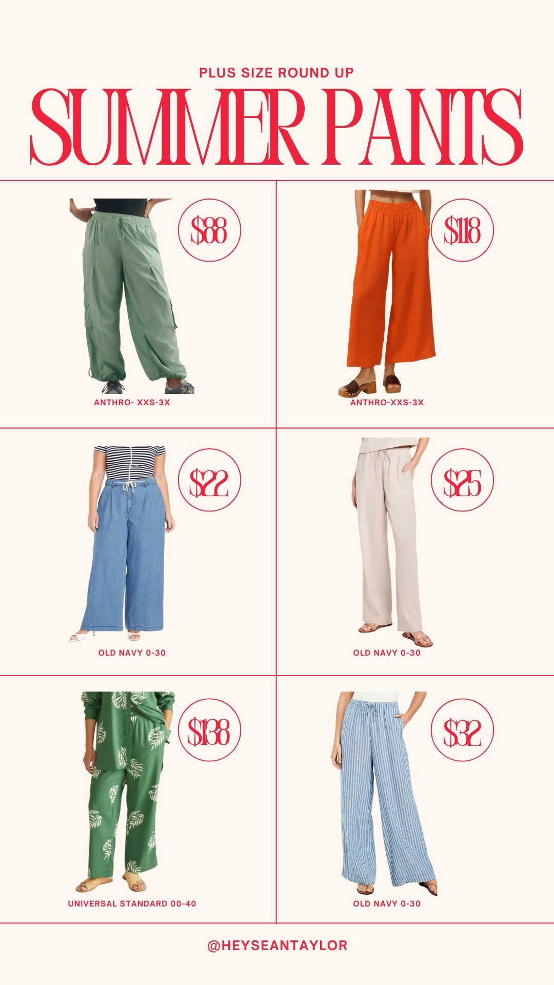 Easy, lightweight, comfortable everyday plus size pants for spring and summer 🌷💕

#LTKFindsUnder100 #LTKPlusSize #LTKStyleTip