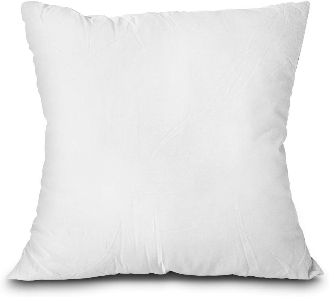 EDOW Throw Pillow Insert, Lightweight Soft Polyester Down Alternative Decorative Pillow, Sham S... | Amazon (US)