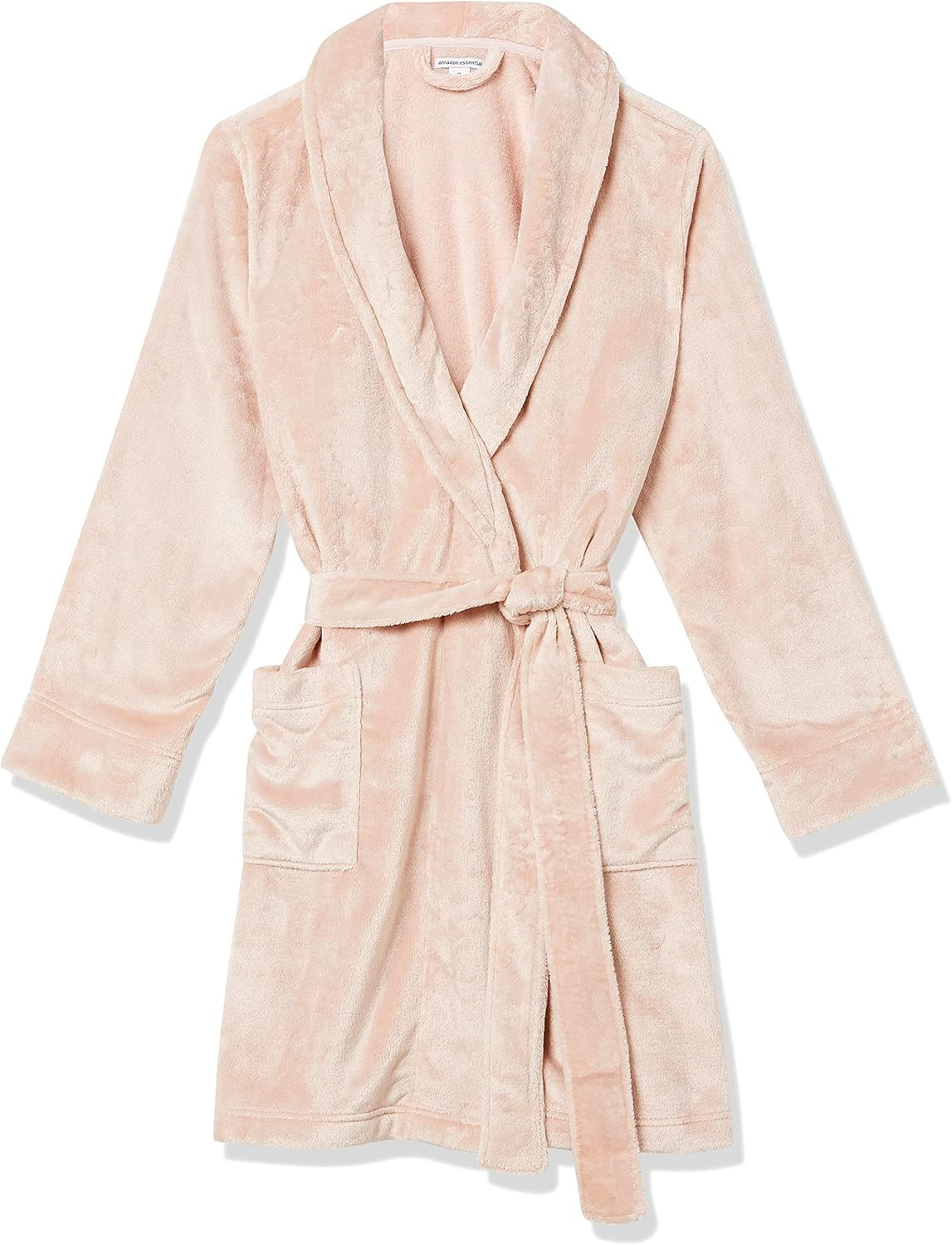 Amazon Essentials Women's Mid-Length Plush Robe (Available in Plus Size) | Amazon (US)